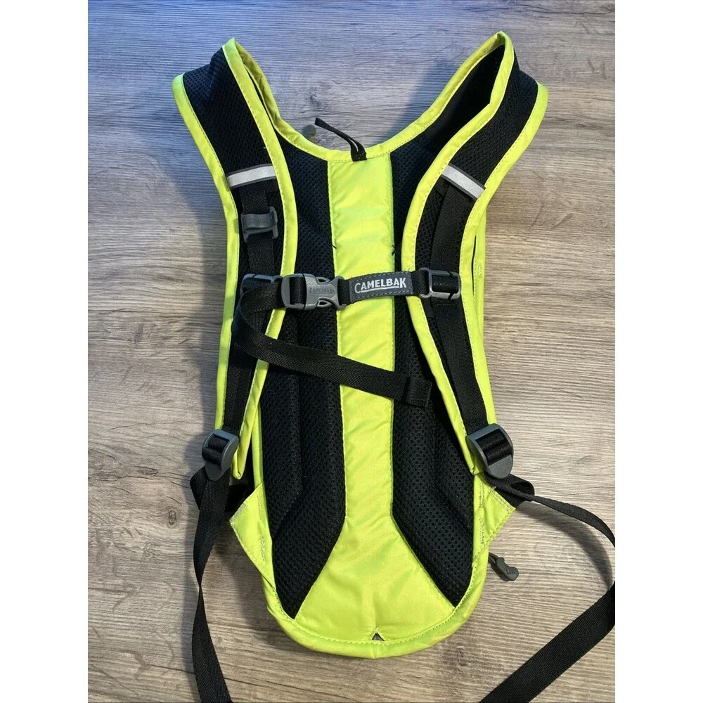 Camelbak Velocity Hydration Pack 2 L Bladder Hiking Backpack Neon Yellow